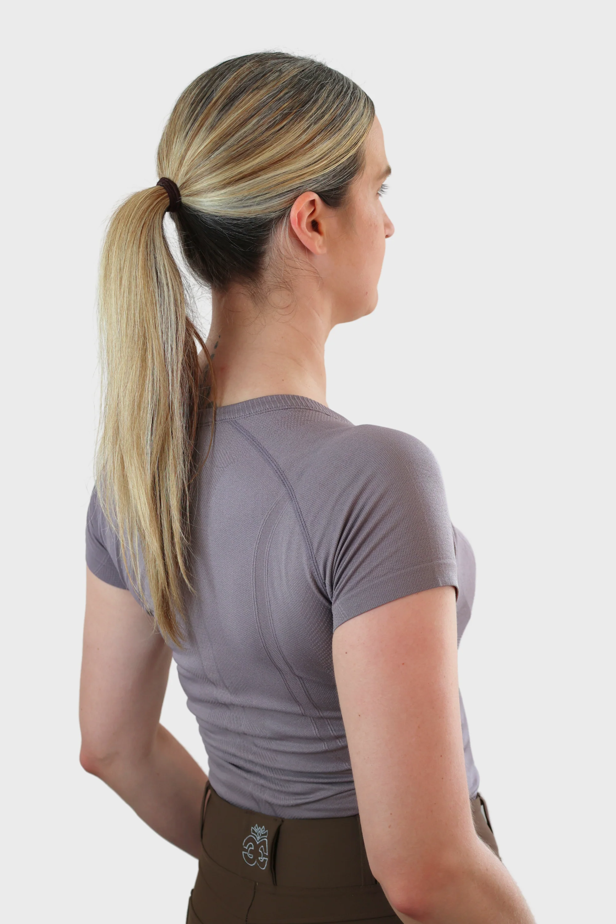 Dory Seamless Training Top - Truffle - Image 4