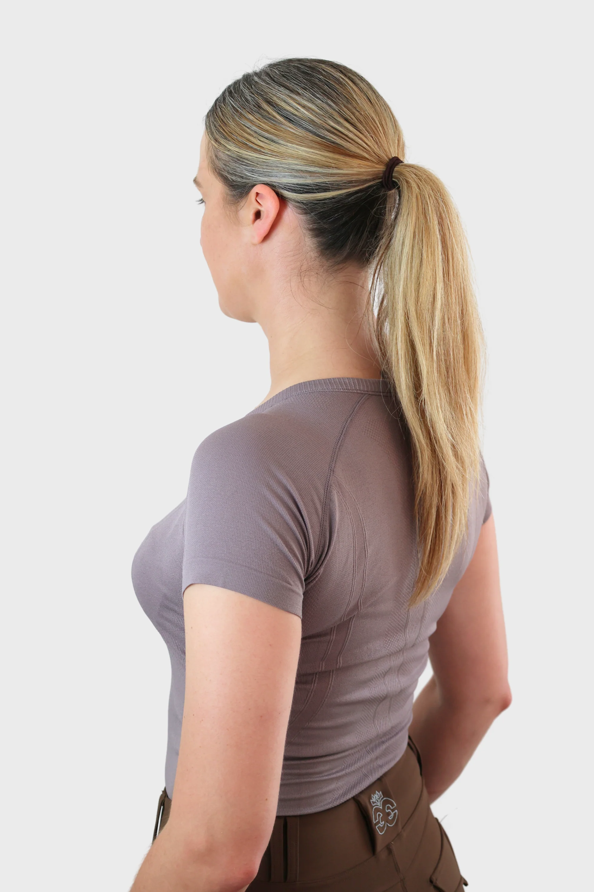 Dory Seamless Training Top - Truffle - Image 5
