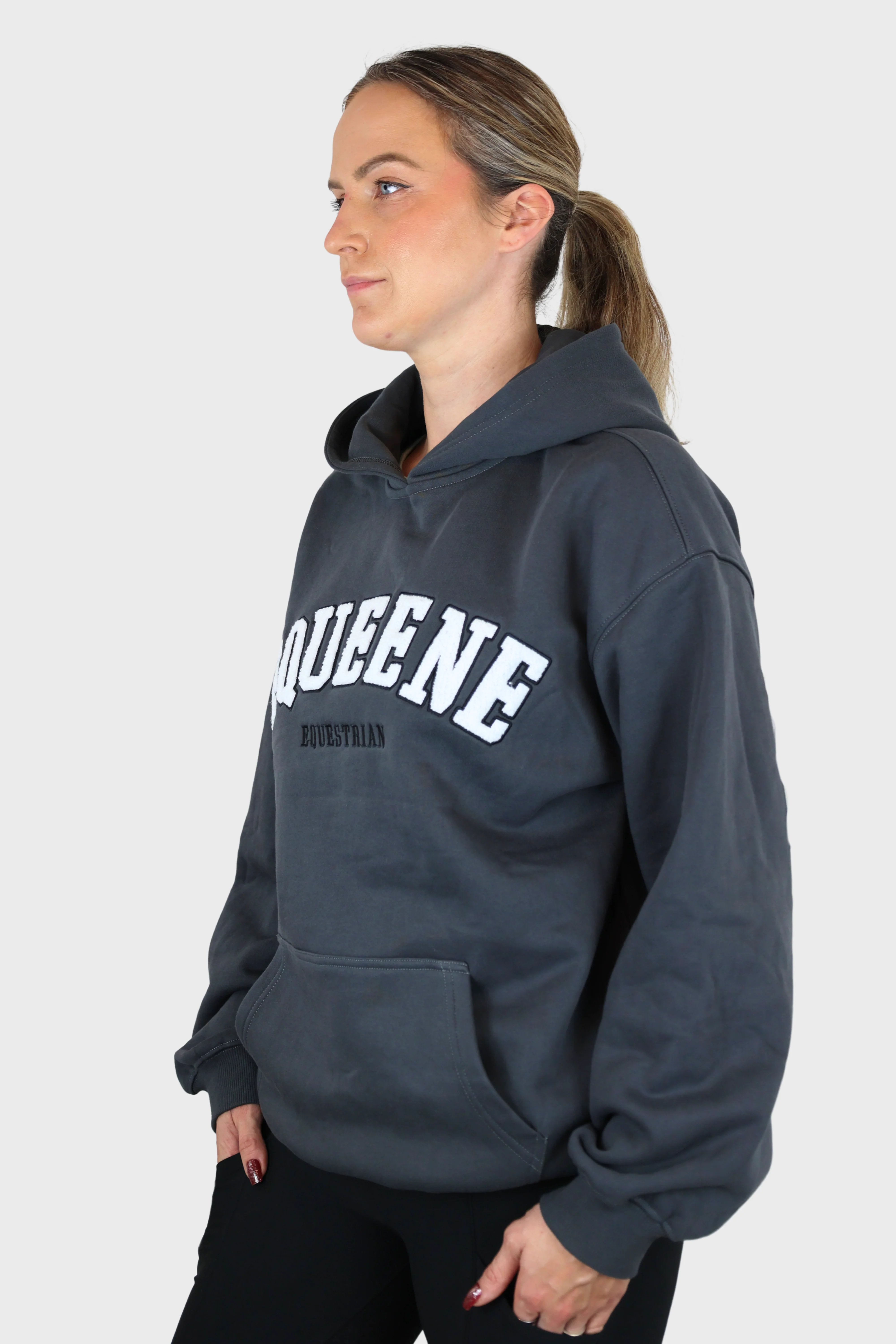 Ellie Oversized Hoodie - Granite - Image 5