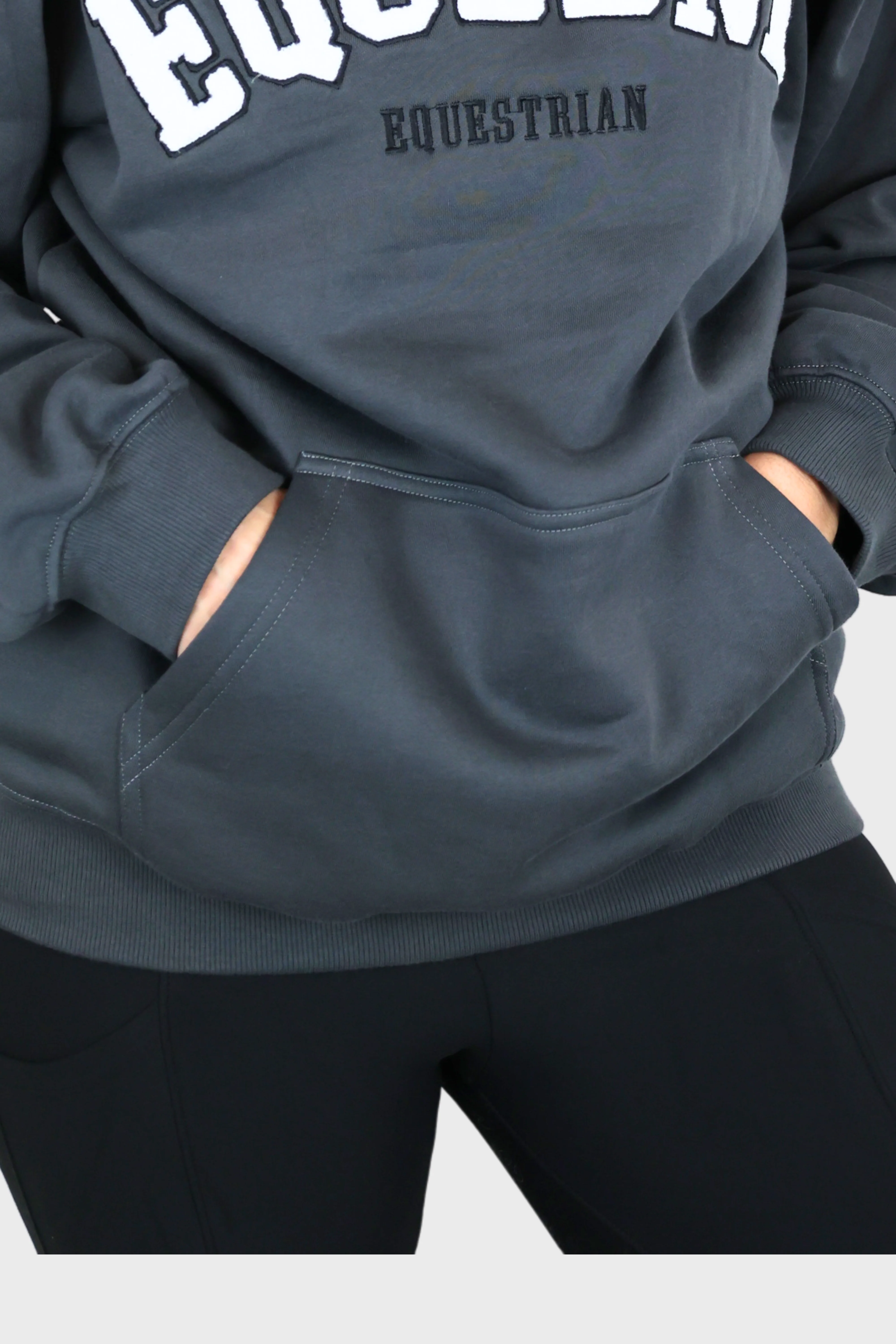 Ellie Oversized Hoodie - Granite - Image 8