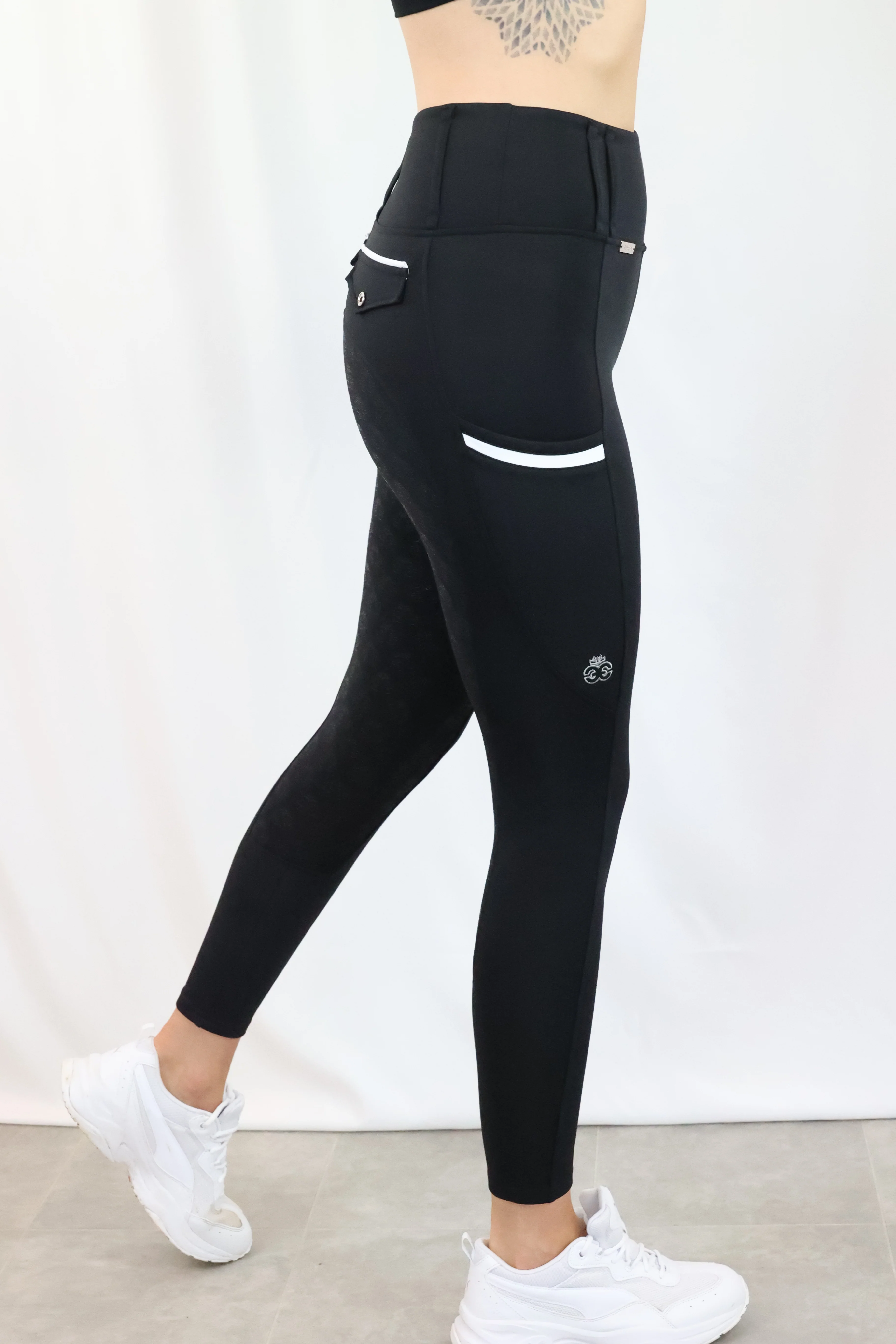 Elsa Pro Winter Breeches - Black - Image 5