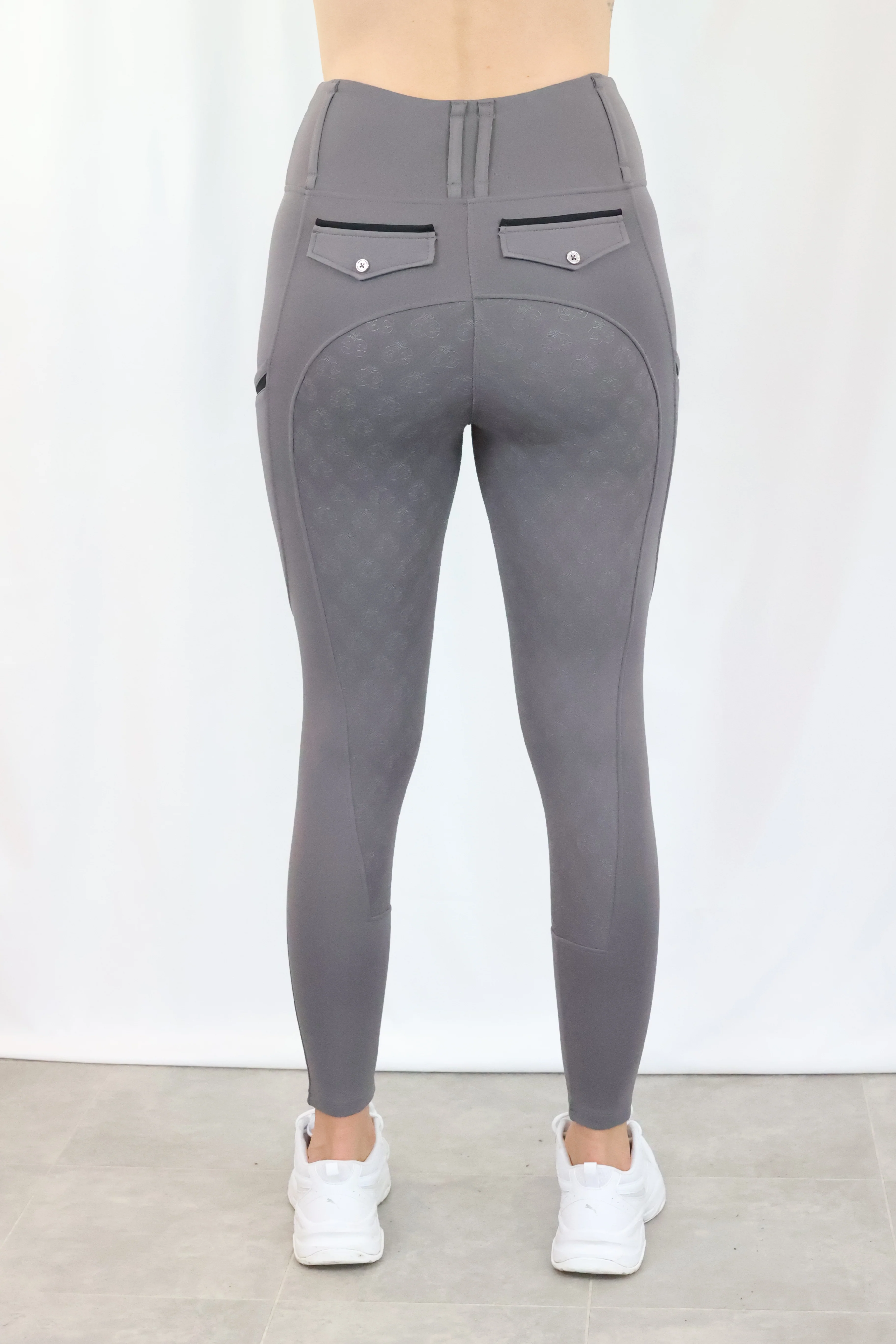 Elsa Pro Winter Breeches - Granite - Image 7