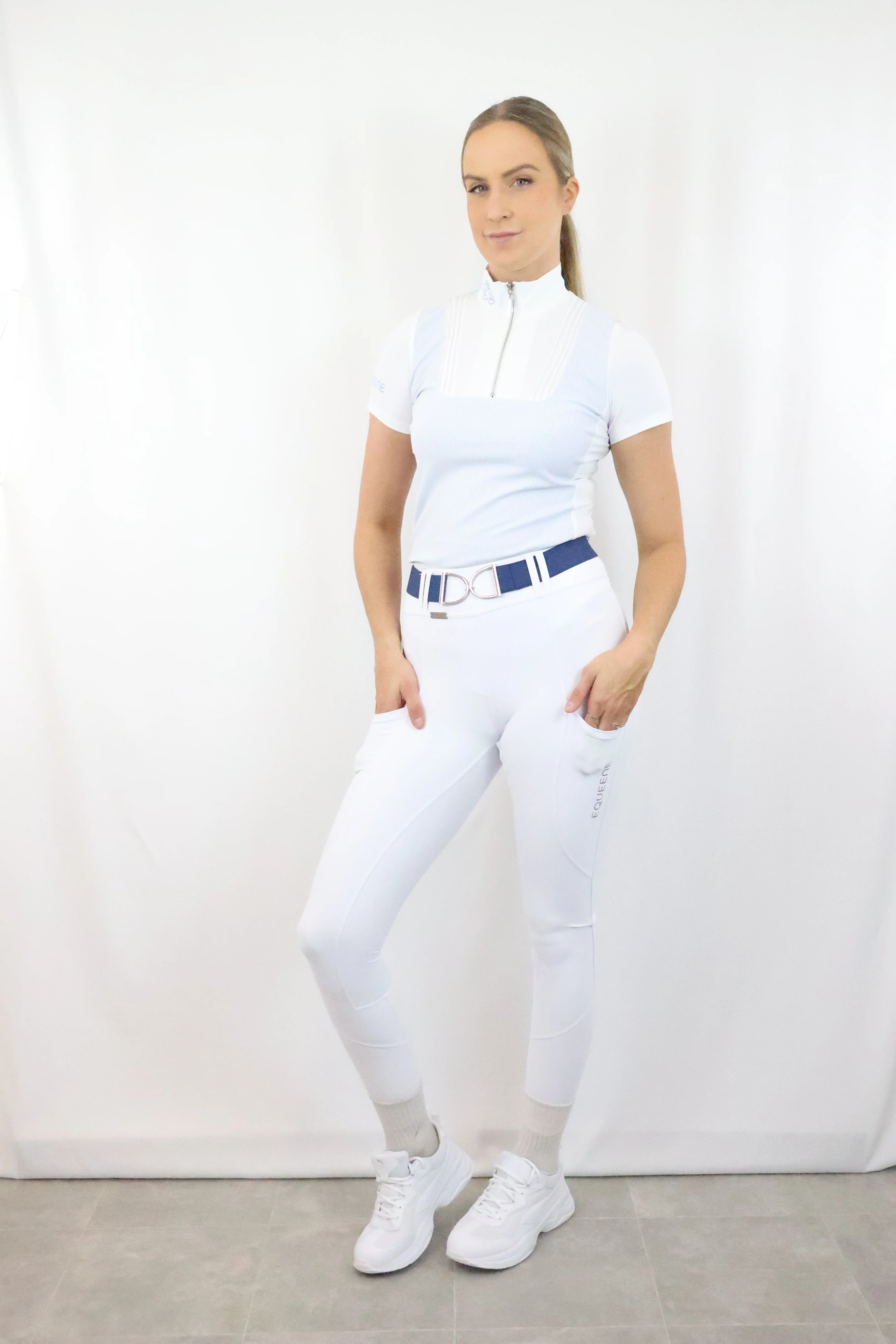 Florence Show Shirt - Powder Blue Stripe - Image 3