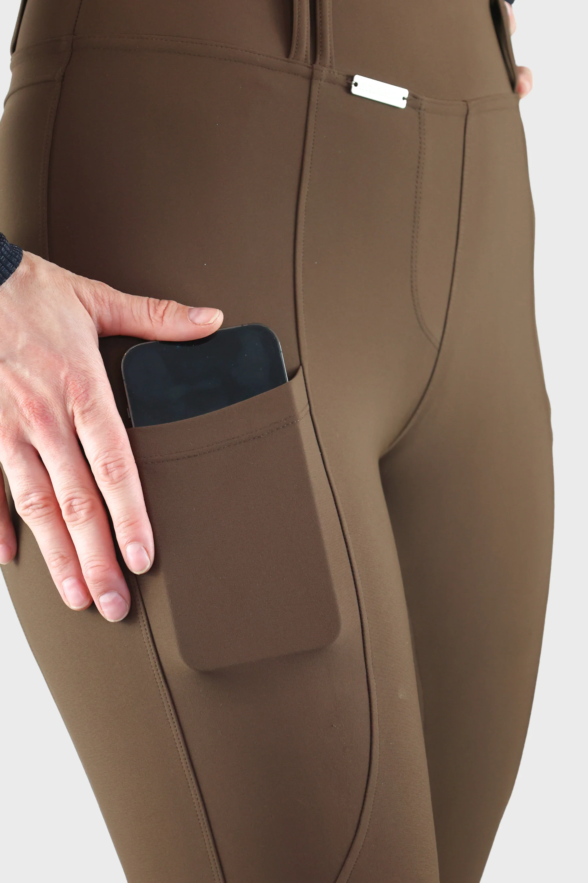 Isla Performance Breeches - Espresso - Image 3