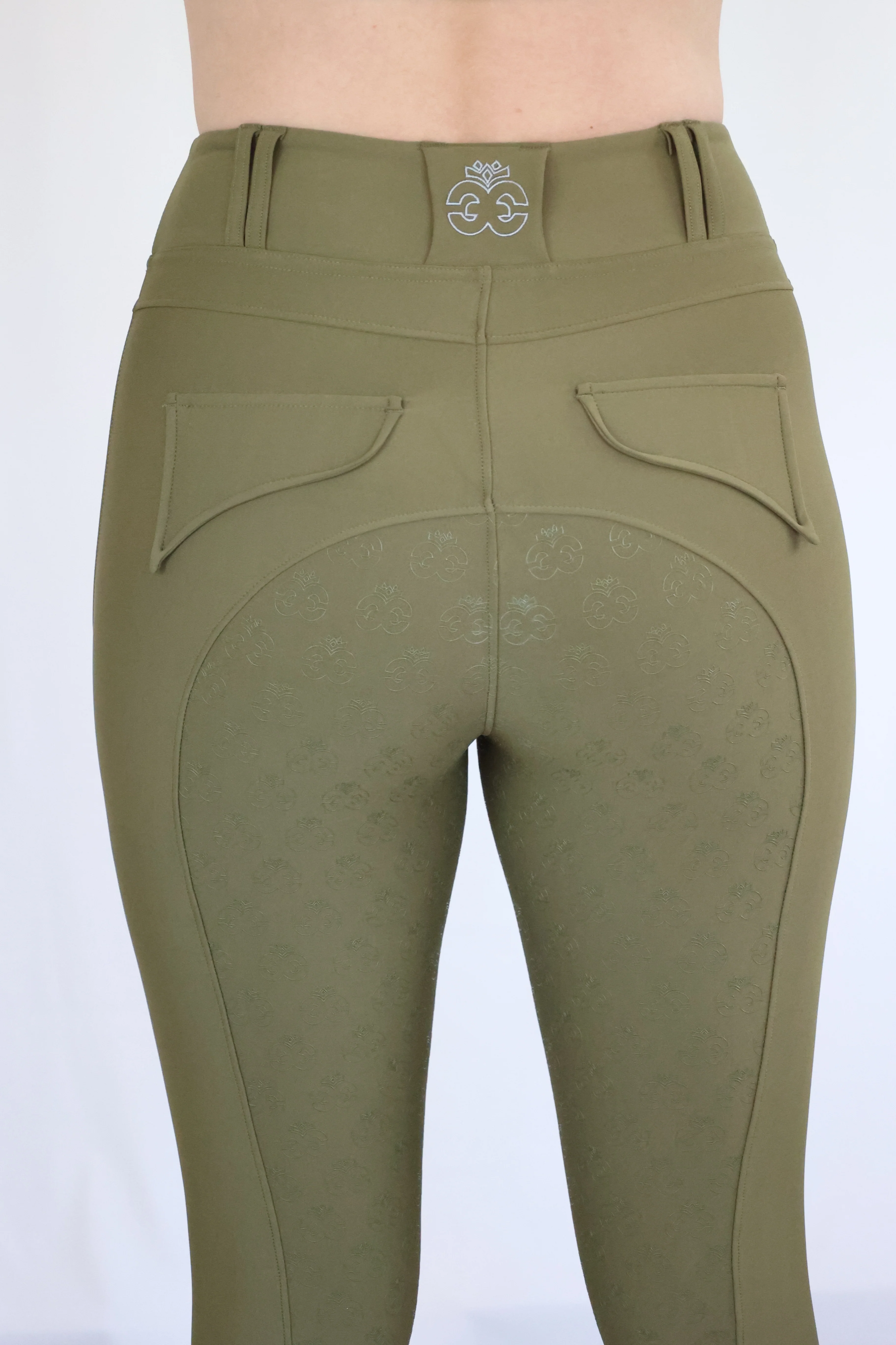 Isla Performance Breeches - Khaki - Image 6