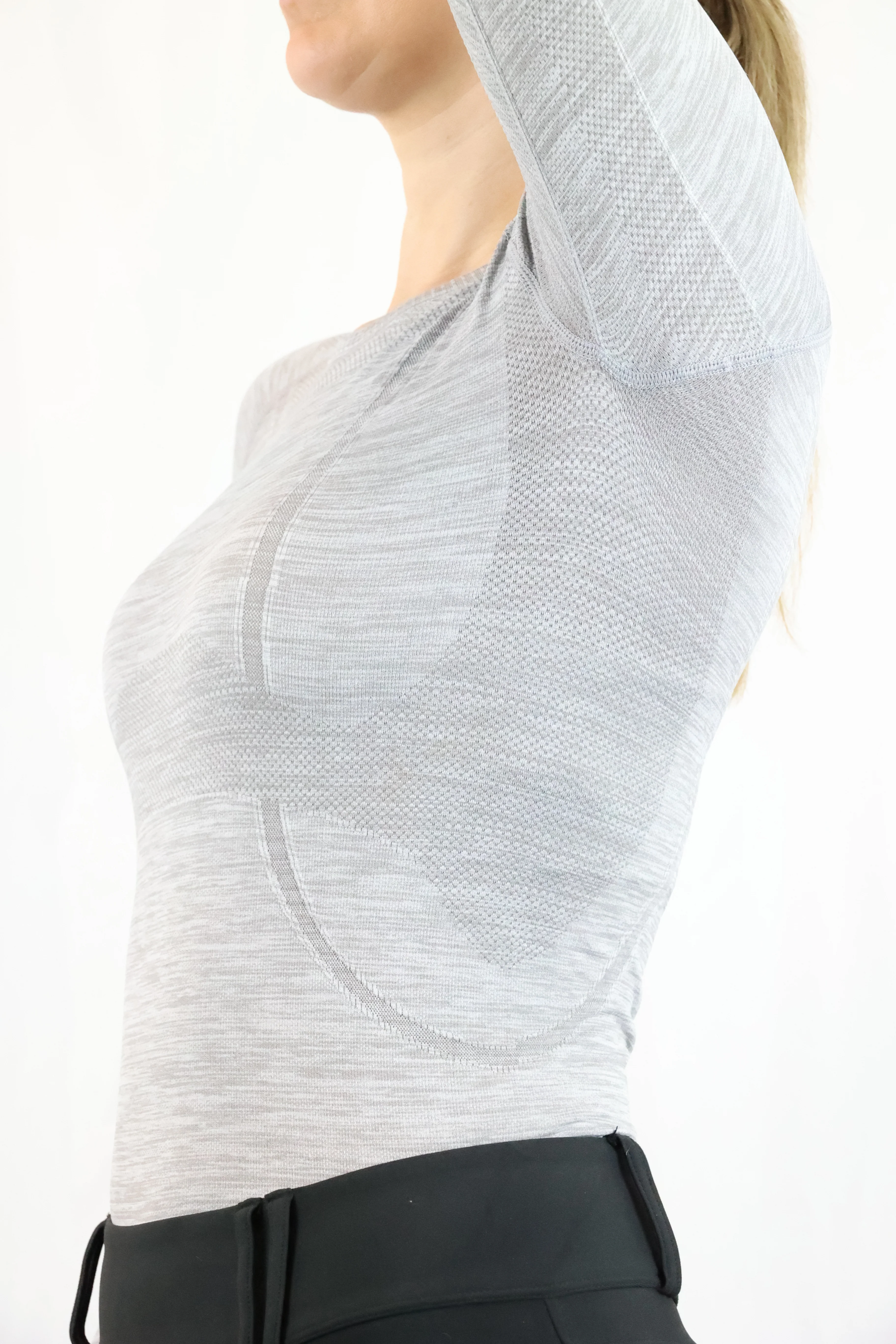 Molly Seamless Training Top - Slate Grey - Image 8