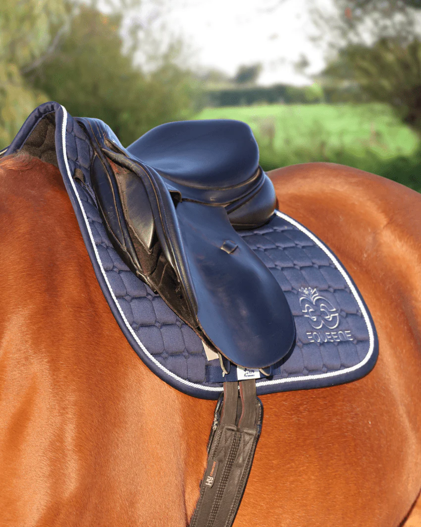 Pro-Impact Jumping Saddlecloth - Navy - Image 3