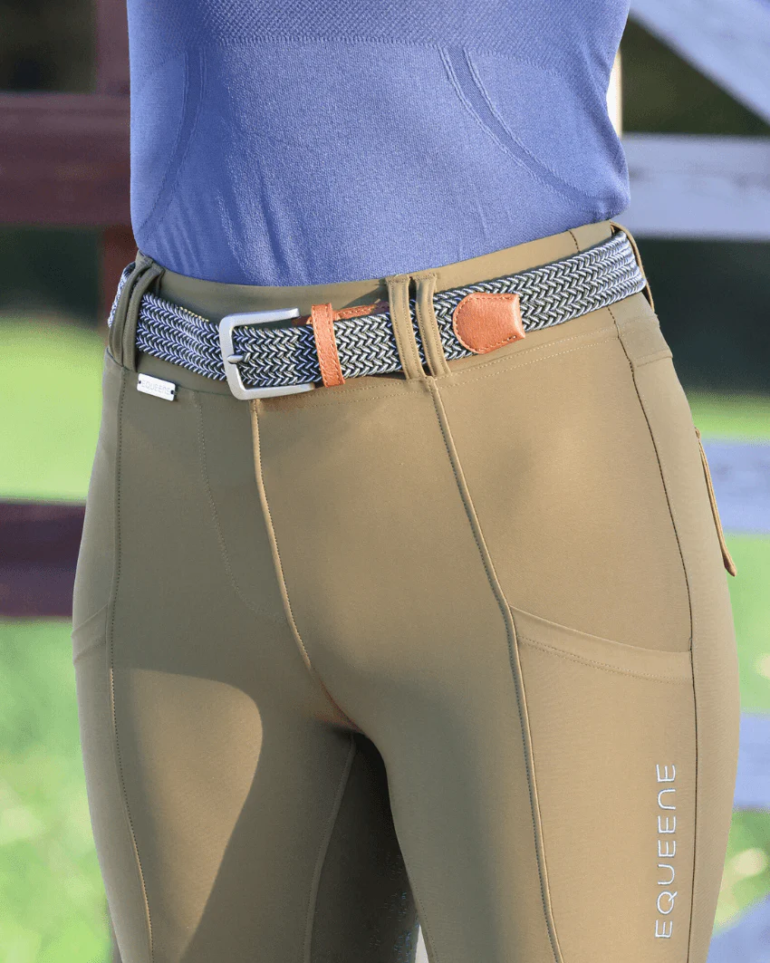 Riding Belt - Khaki - Image 4