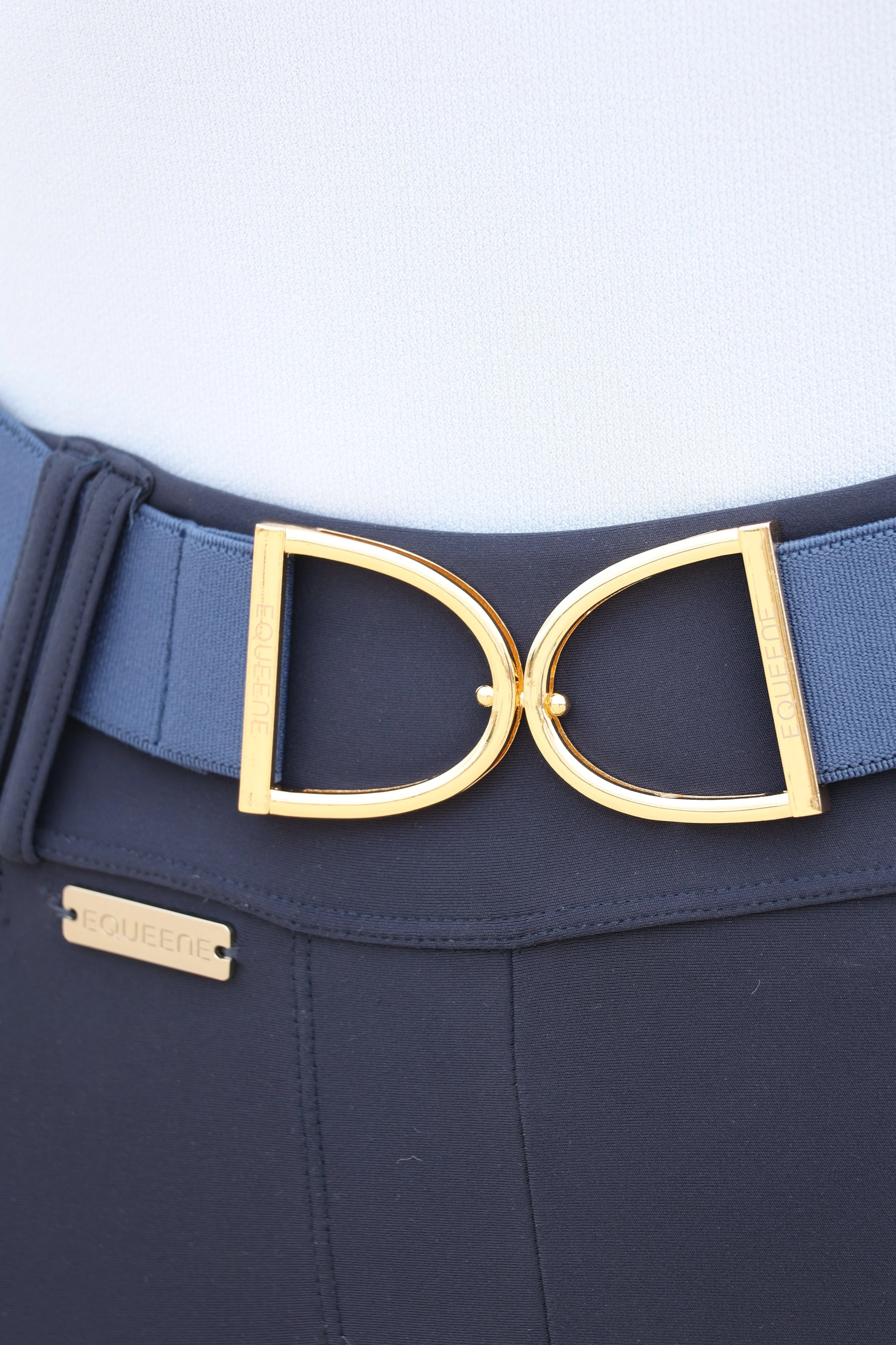 Stirrup Belt - Navy / Gold - Image 6
